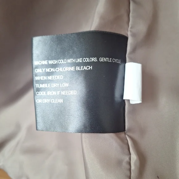 London Fog Women's Taupe Quilted Puffer Coat - Picture 6 of 13